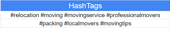 hastags