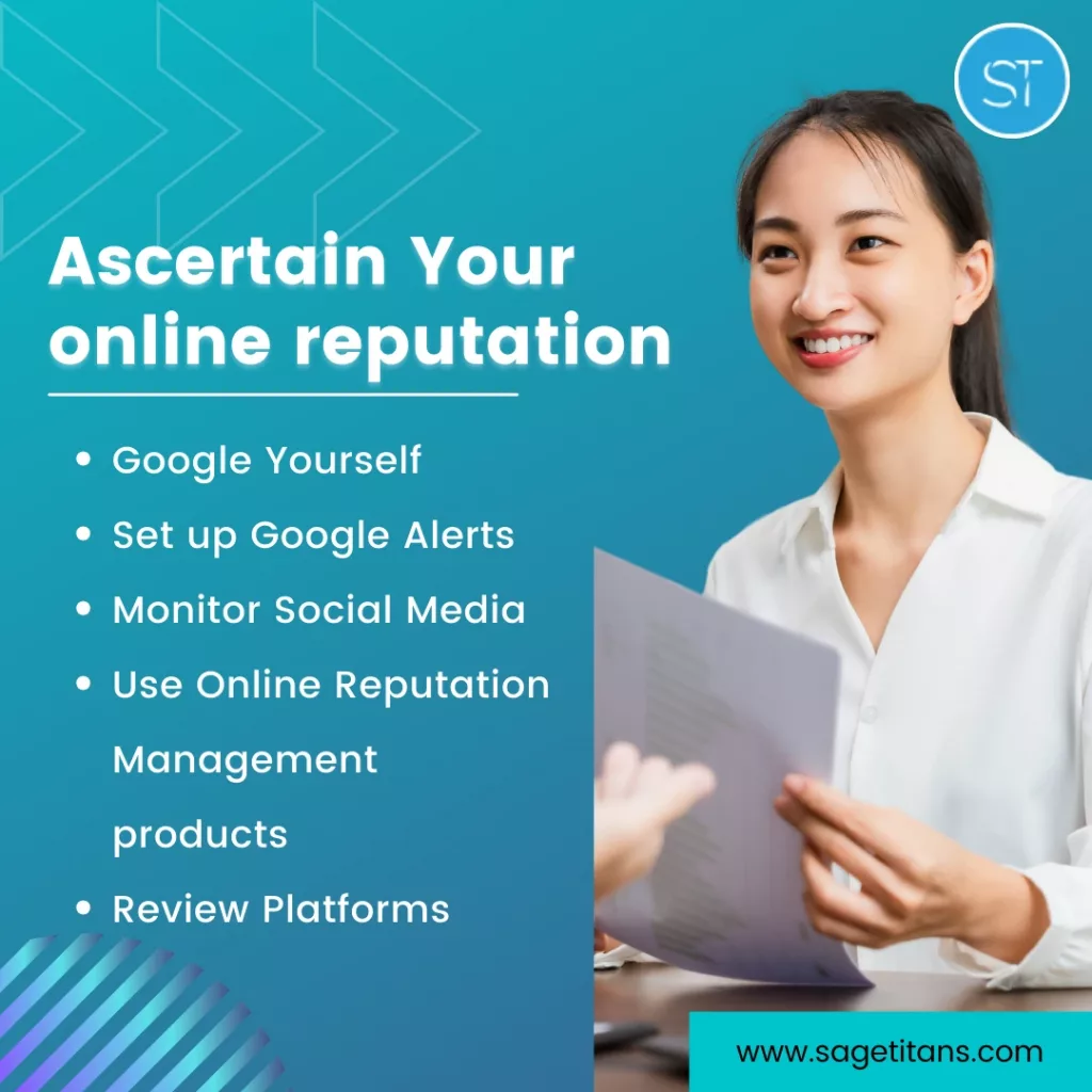 Ascertain Your online reputation